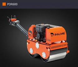 Виброкаток Palme PDR600 ручной двухвальцовый